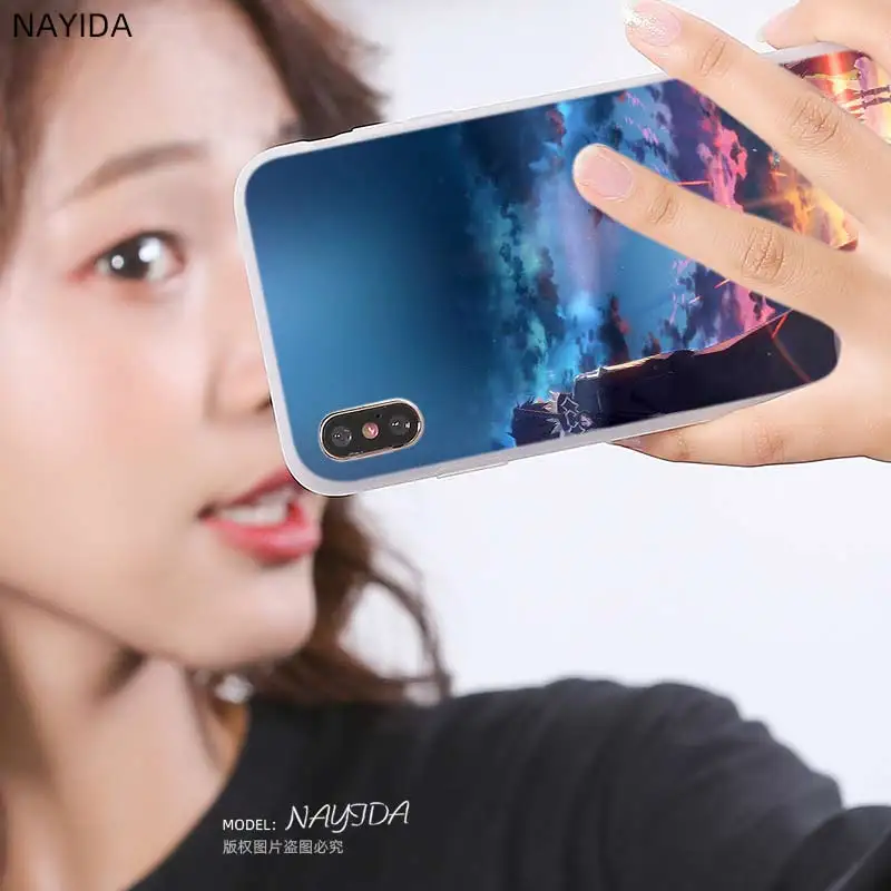 Мягкий прозрачный чехол NAYIDA для Samsung S9 S8 S7 S6 S5 S4 S10 S11 Edge Galaxy Note 10 Plus 9 Звездный день