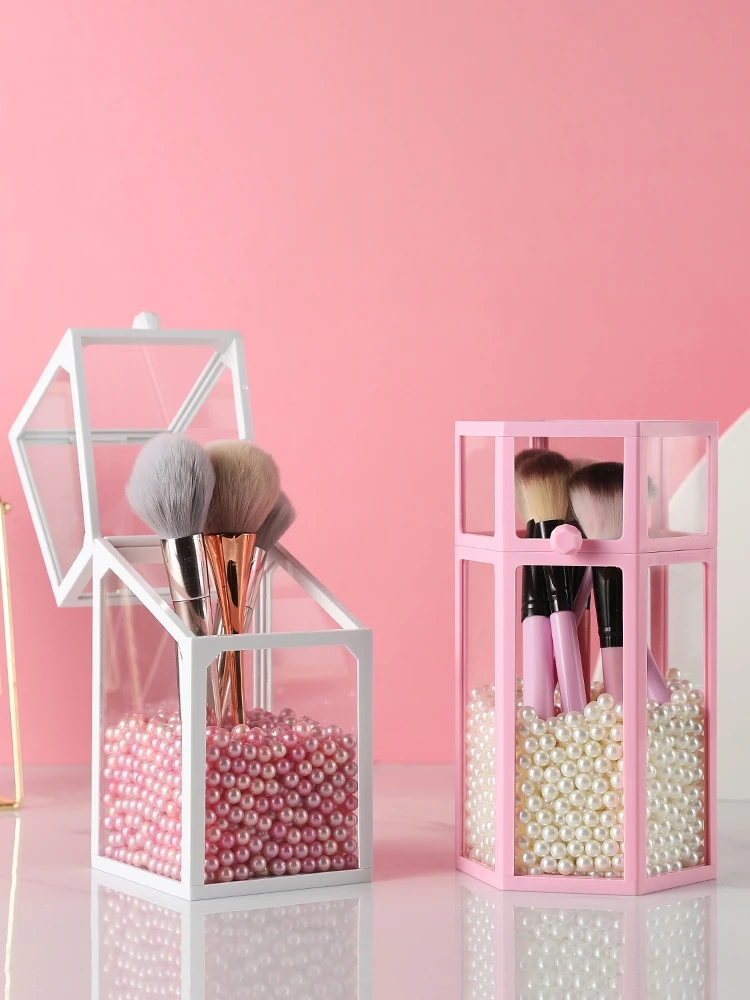 Многофункциональный органайзер для макияжа коробка чехол хранения губной