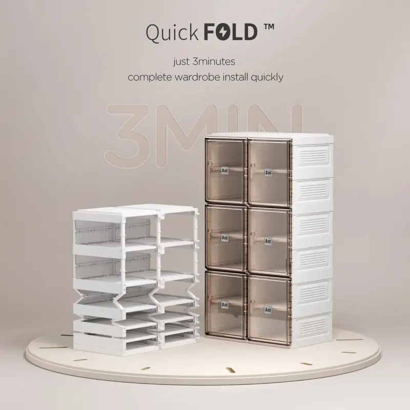 Прозрачный Магнитный акриловый Штабелируемый прозрачный шкаф для обуви дома