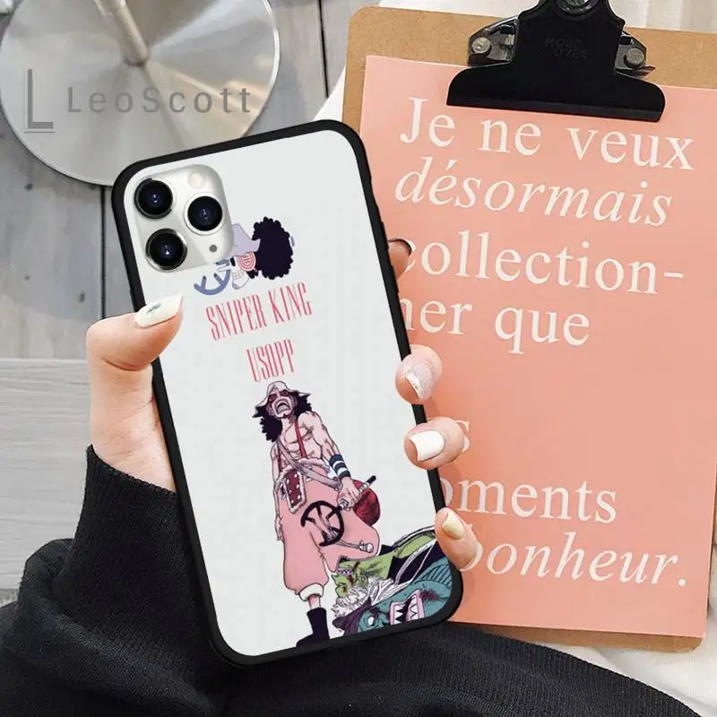 

Cartoon One Piece Luffy Phone Case for iPhone 11 12 mini pro XS MAX 8 7 6 6S Plus X 5S SE 2020 XR