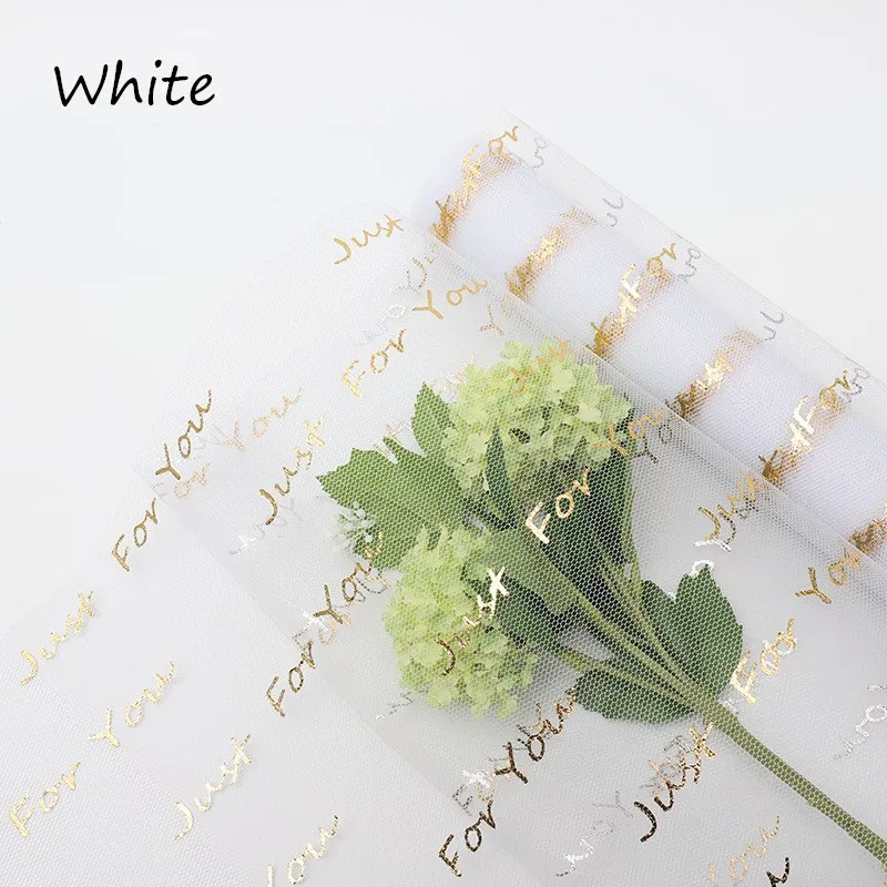 Скрапбукинг 1 м с надписью для вас на английском языке декоративный марлевый