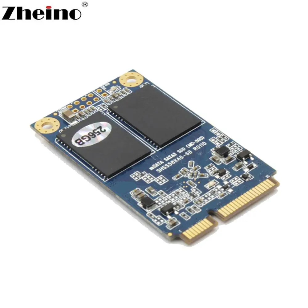 Твердотельный накопитель Zheino mSATA SSD 256 ГБ Новые поступления для настольного