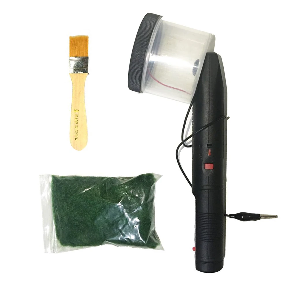 Миниатюрный статический аппликатор для флокирования травы из АБС пластика с