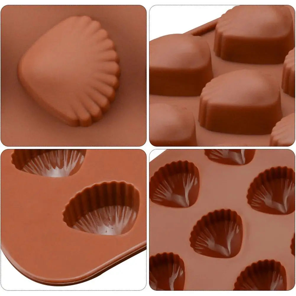 1 шт. силиконовая форма для печенья Мадлен 15 оболочка выпечки инструменты