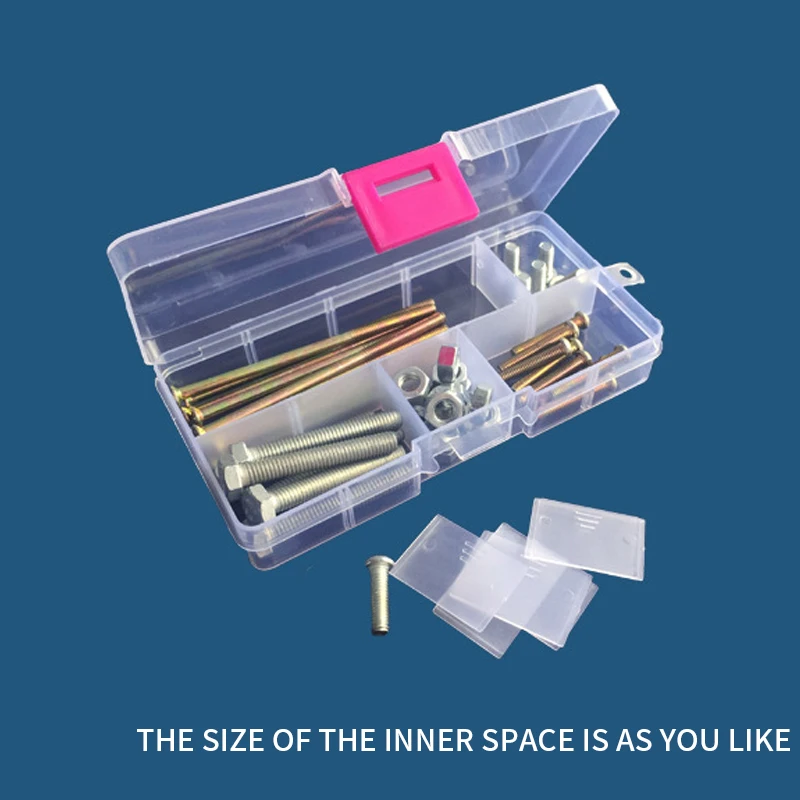 10 Gird красочные портативный ящик для хранения ювелирных инструментов контейнер