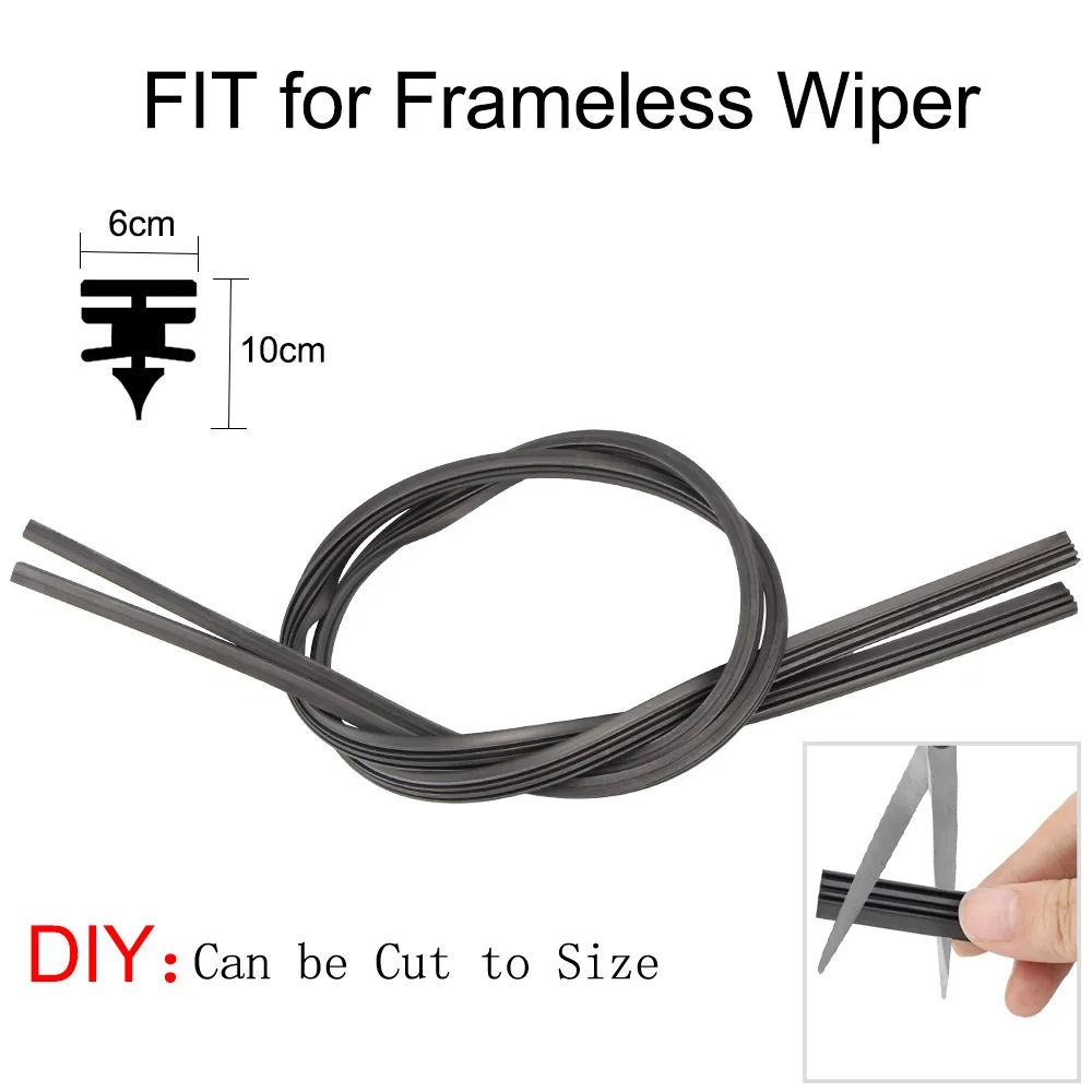LEEPEE 2 шт./компл. бескаркасные автомобильные щетки стеклоочистителя полоса 26