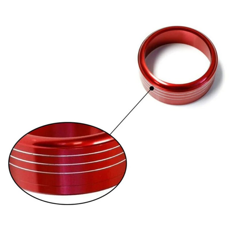 Аксессуары AC кольцо ручка 3 шт алюминиевые климат контроль крышки для Subaru Impreza