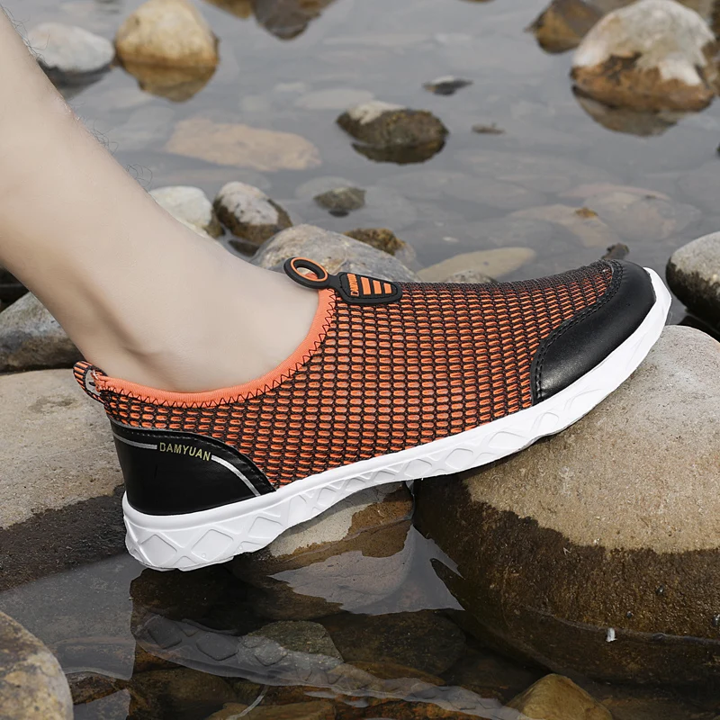 

2020 New Women's Shoes Flats Comfortable Summer Flat Shoes Women Non-slip Fashion Casual Couple Shoes Plug Big 46 Sport Shoes