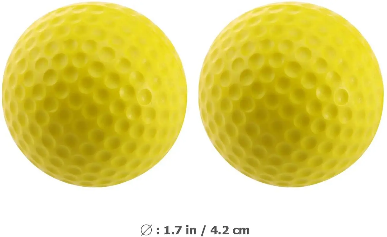 18 шт. мячи для гольфа мягкие тренировок в помещении и на улице из мягкой пены