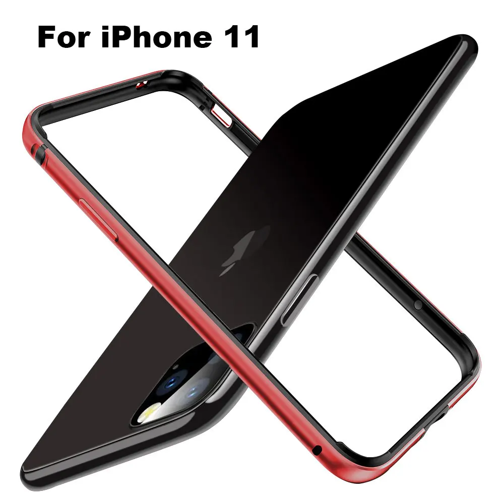 For iPhone 11 Ascromy для iPhone X чехол-бампер люксовый бренд противоударный золотой красный противоударный чехол s для Apple iPhone XS Max XR 11 Pro Аксессуары - Цвет: For iPhone 11