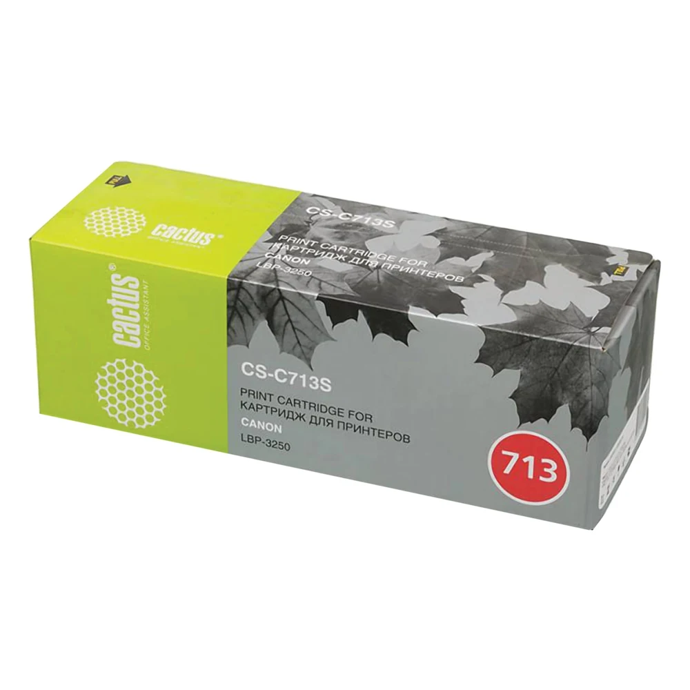 Картридж лазерный CACTUS (CS-C713) для CANON i-SENSYS 3250 ресурс 2000 стр CS-C713S | Компьютеры и офис