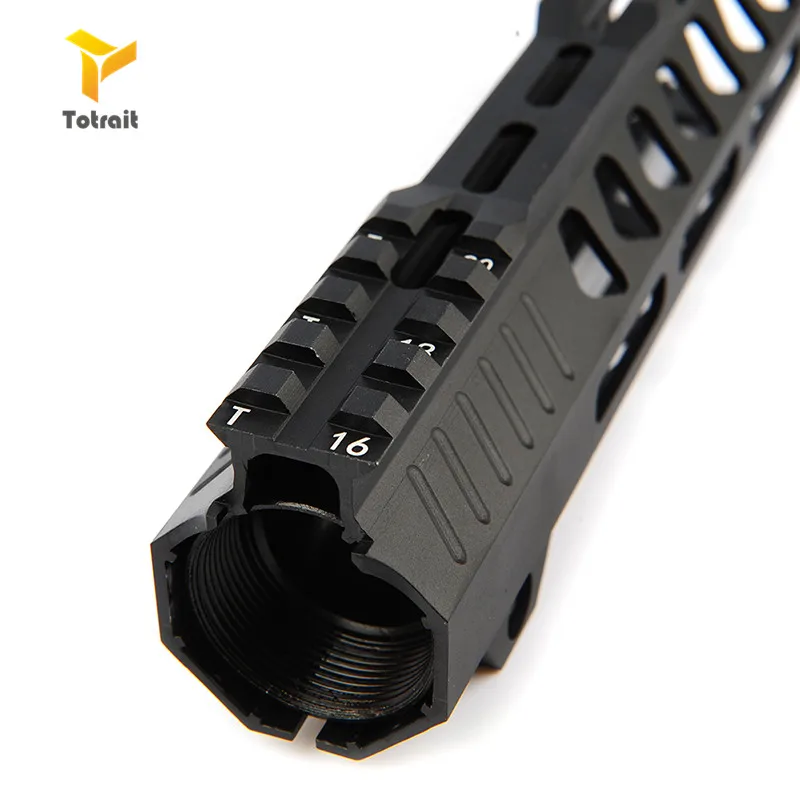 Totrait Тактический 7/10/12/13,5 дюймов поплавок Keymod Handguard Пикатинни страйкбол 15 M4 Handguard карабин квадратный Mout huntig