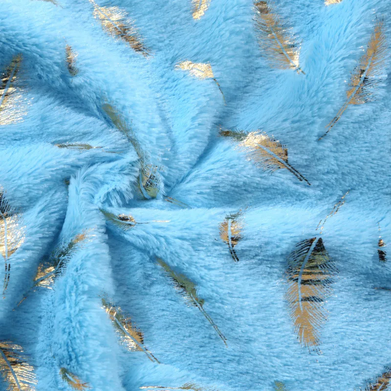 Меховая декоративная наволочка для подушки с перьями домашний бронзирующий