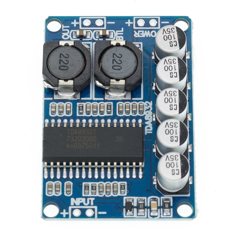 Плата цифрового усилителя малой мощности TDA8932 35 Вт модуль моно H74|digital amplifier