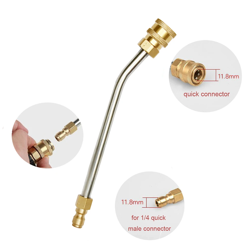 Высокое давление автомойка пистолет расширение палочка 1/4 &quotбыстрый