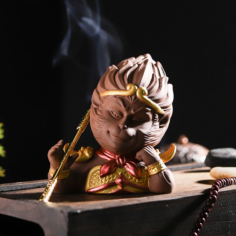 Фиолетовый песок Чай Домашние животные украшения бутик керамический дом