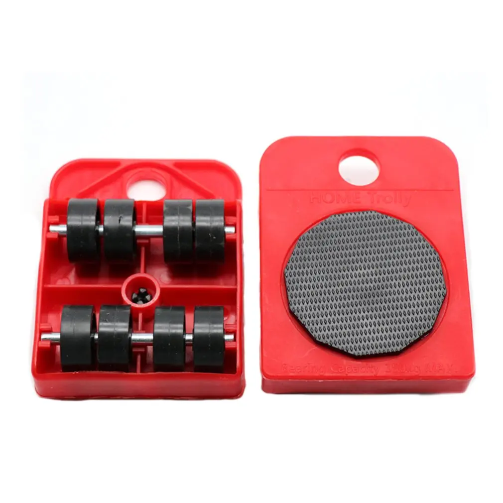 Home Trolley Lift And Move Slides Kit Easily System For Furniture 5 Packs Tool Set Lifter Transport set Heavy mover | Инструменты