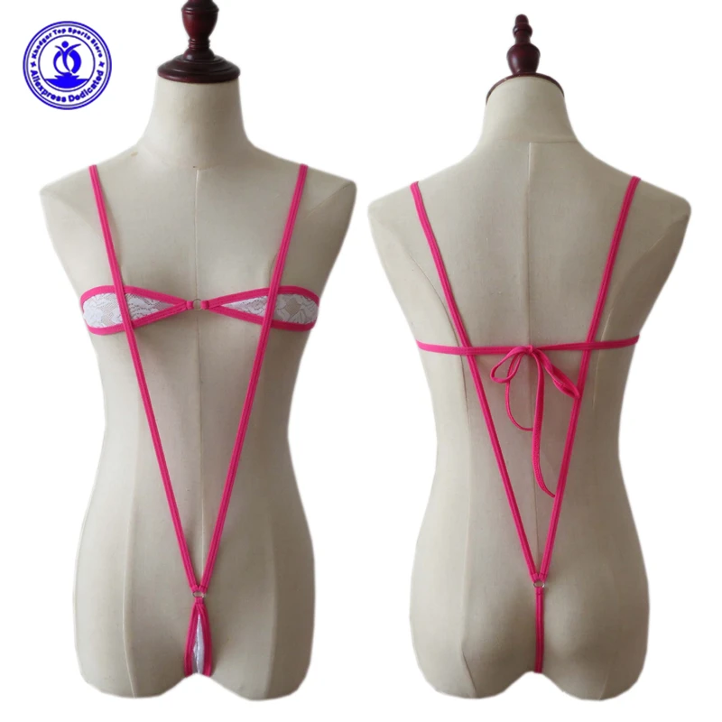 Набедренной повязки экзотические прозрачный кружевной микро бикини сексуальное