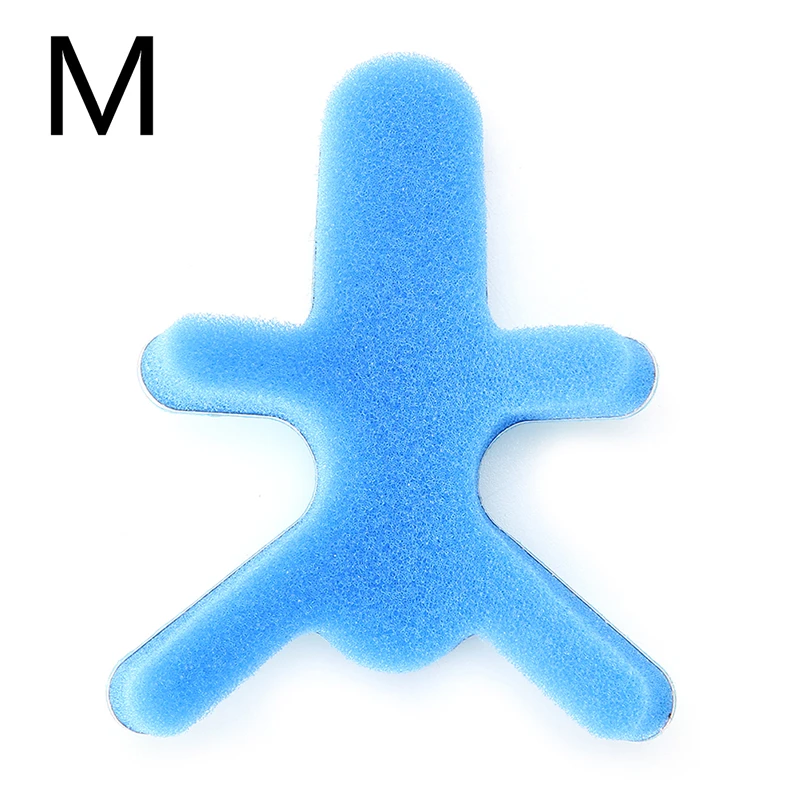

1pc Finger Splint Frog Type Aluminum Foam Support Brace For Mallet Finger Knuckle Immobilization Pain Relief