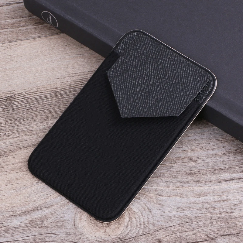 

Elastic Mobile Phone Wallet Credit ID Card Holder Adhesive Pocket Sticker Case QXNC