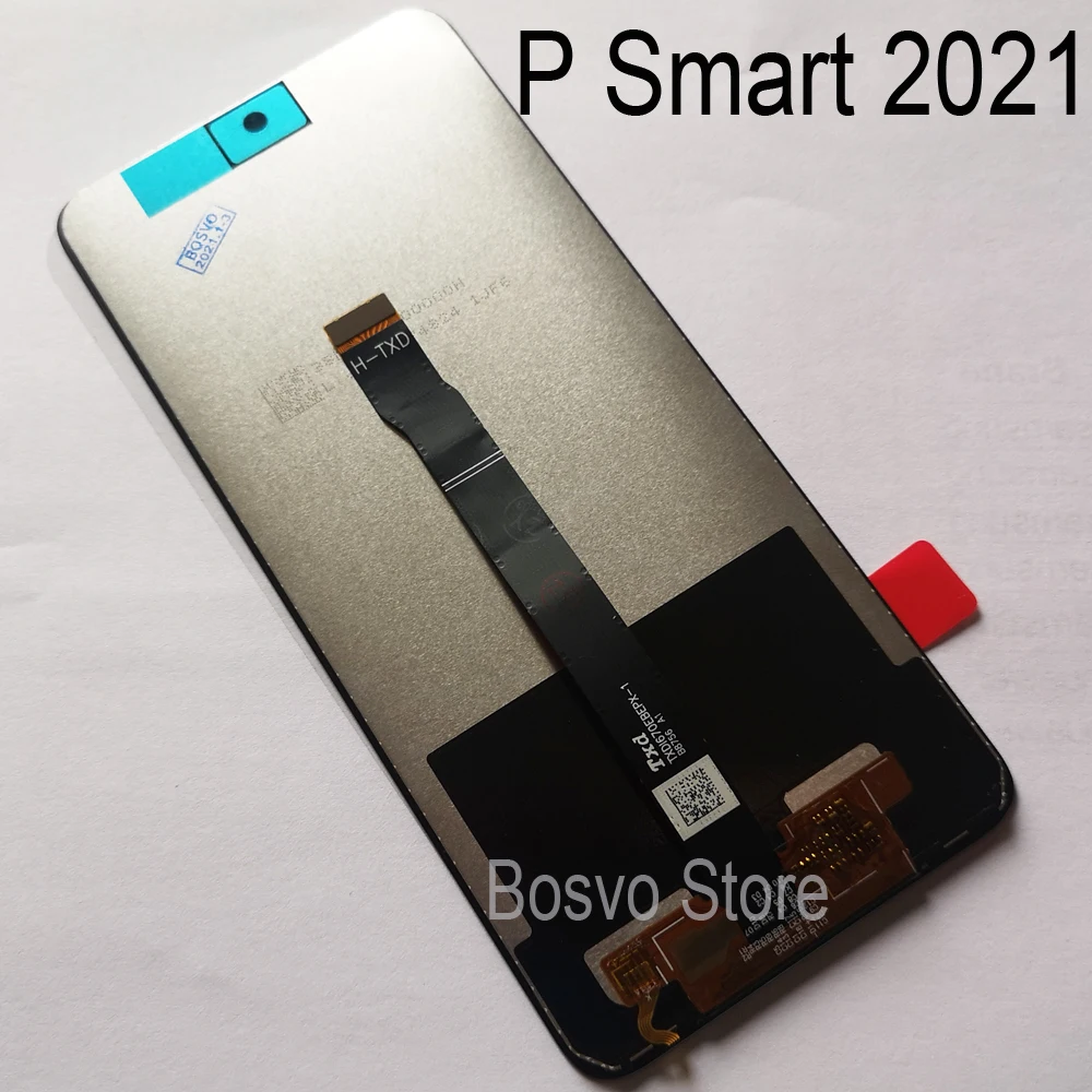 Pantalla LCD t&aacute;ctil para Huawei P Smart 2021, montaje de Marco Y7A, venta al por mayor, 10 unids/lote-1