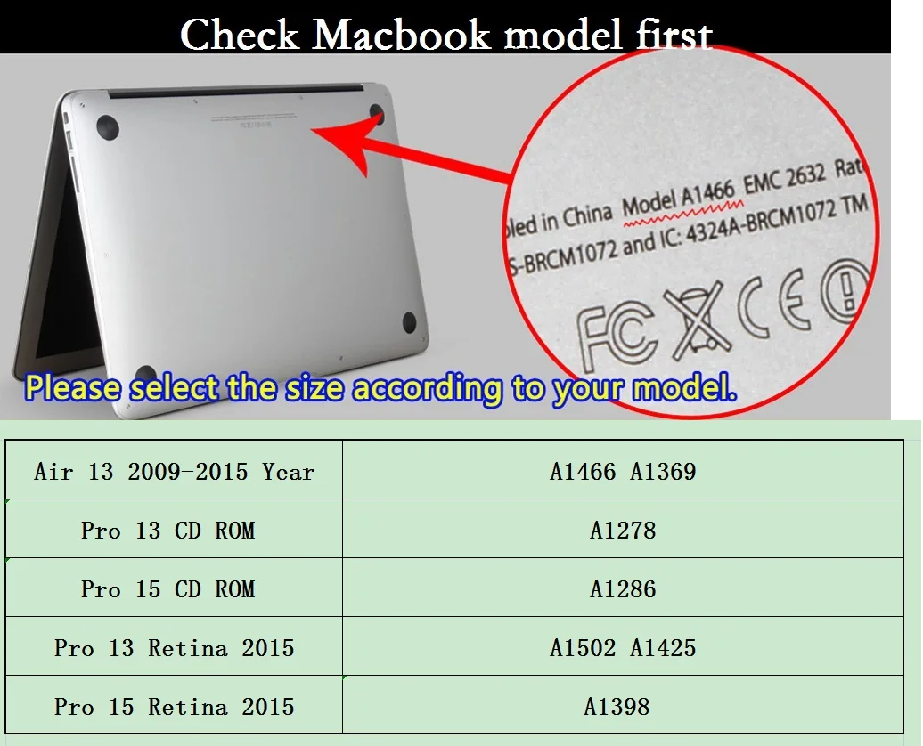 Клавиатура с испанской раскладкой для Macbook Air Pro Retina 13 15 чехол клавиатуры