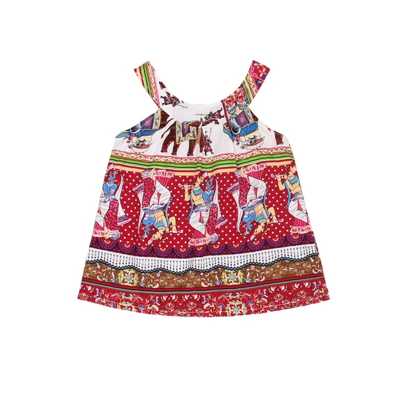 Летняя модная одежда для маленьких девочек комплект из 2 предметов детей от