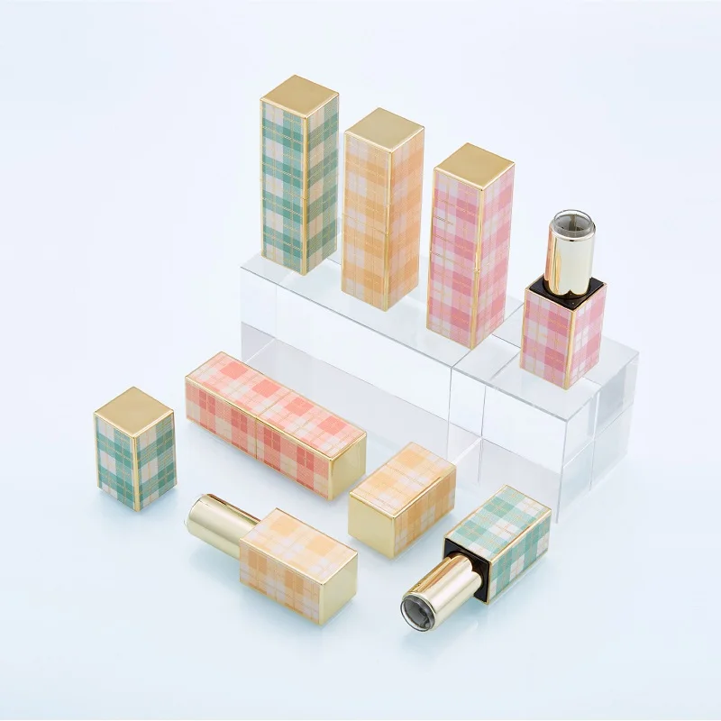 Пустые тюбики для помады 20 шт. квадратные бальзама губ 12 1 мм инструменты