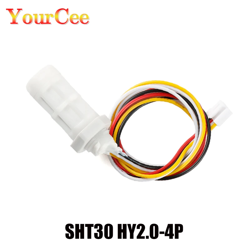 

SHT30 Temperature and Humidity Sensor 2.15-5.5V HY2.0-4P Interface IIC Digital Signal Output Cable length 28cm