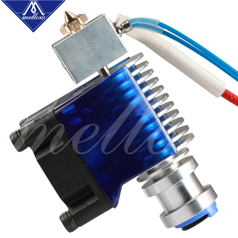 Mellow Top Quality All Metal V6 J-head Hotend Bowden Extruder Kit For E3d V6 Hotend Cooling Fan Bracket Block 3D Printers Parts