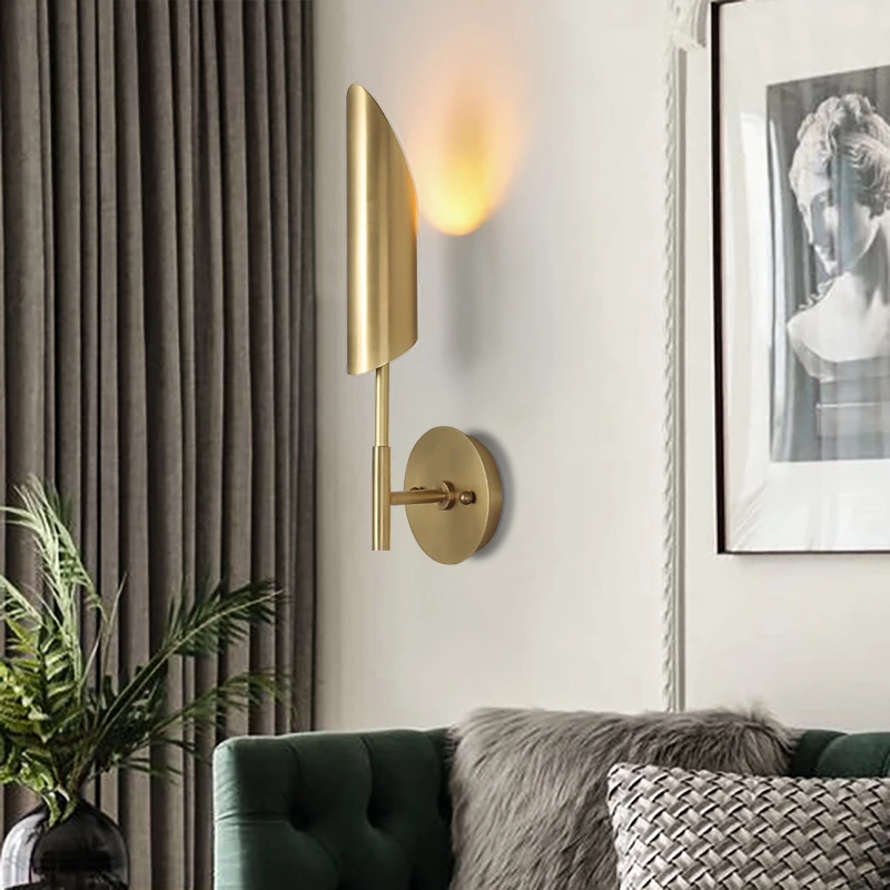 Новый современный настенный светильник для фойе Креативный дизайн гостиной фон