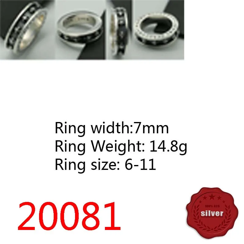 

20081 Fashion S925 Silver Cross Around Ring Hairstylist Hipster Accessories Retro Punk Style