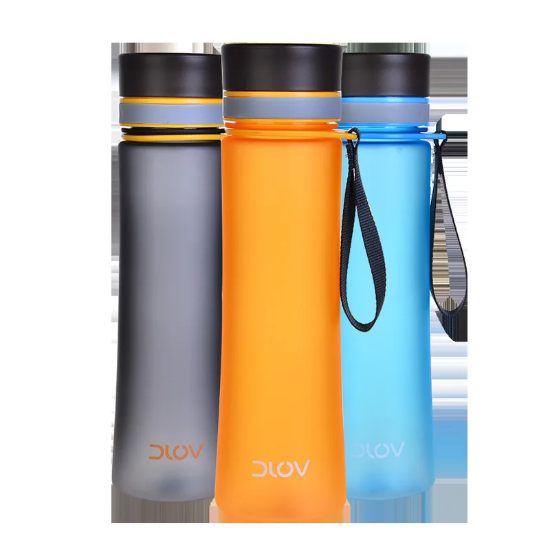 Простая портативная чашка для воды матовая крышка студентов бутылки мальчиков и