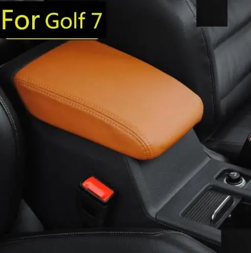 Высококачественный кожаный центральный подлокотник из микрофибры для Volkswagen Golf 7