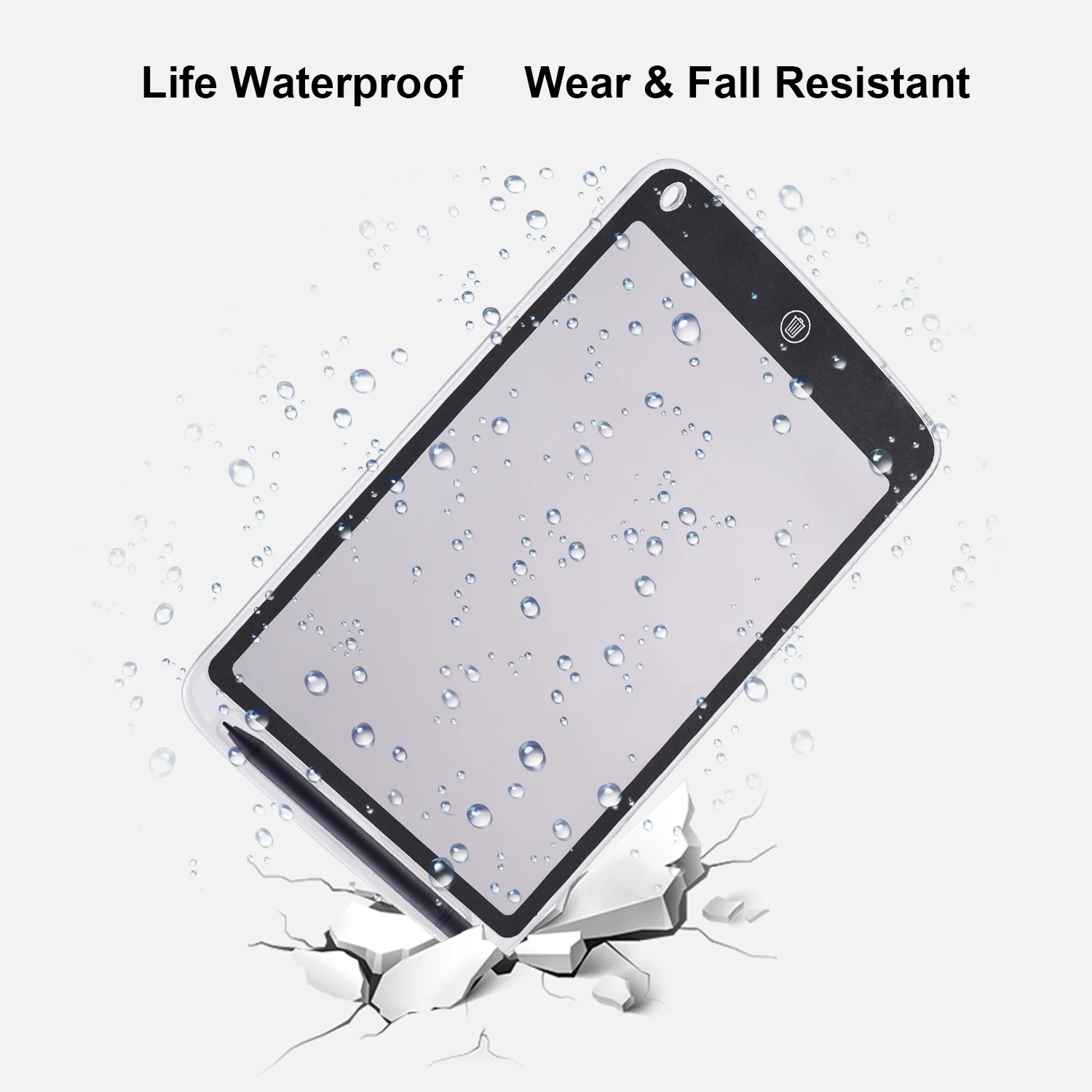 Планшет для письма с цветным экраном 10 дюймов ЖК дисплей полупрозрачная копия