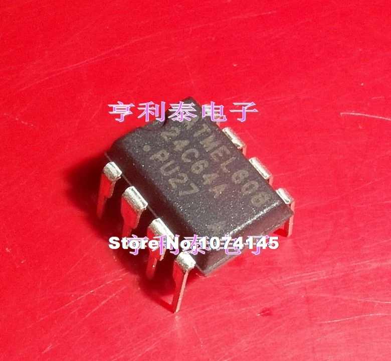 

10 шт./лот 24C64A AT24C64AN-10PU-2.7 DIP-8