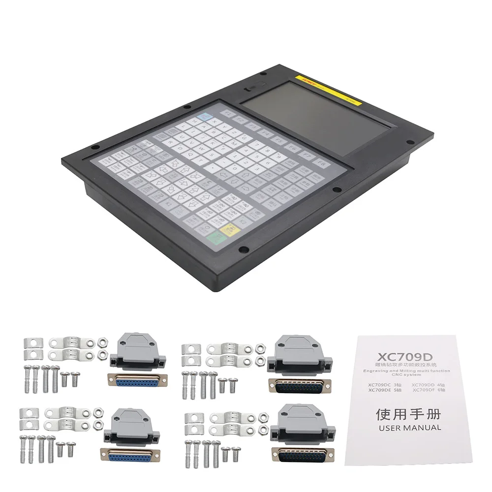 Maxgeek XC709D 3/4/5/6 Axis CNC числового программного Управление Системы для резьбы по дереву