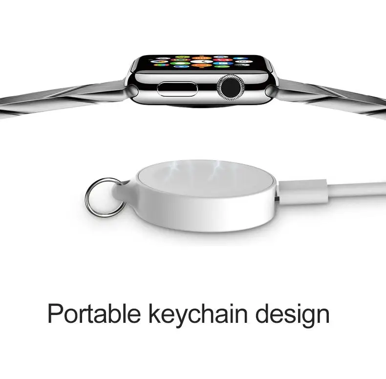 Беспроводное зарядное устройство hobbyline для Apple Watch 1 2 3 4 700 мАч | Электроника