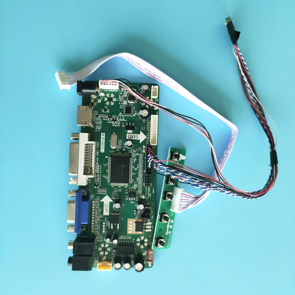 Для LP133WH2(TL)(M6)/(TL)(M7)/(TL)(N1)/(TL)(N3)/(TL)(N4) 1366X768 плата контроллера HDMI-совместимая + DVI VGA ЖК