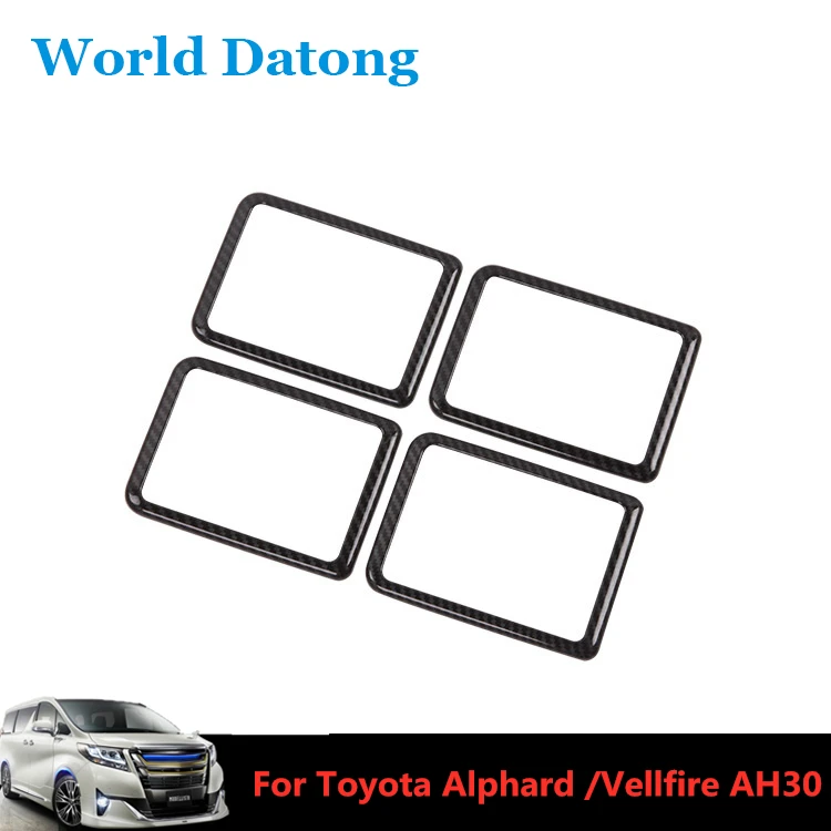 ABS рамка для автомобильного заднего динамика на крышу отделка из углеродного