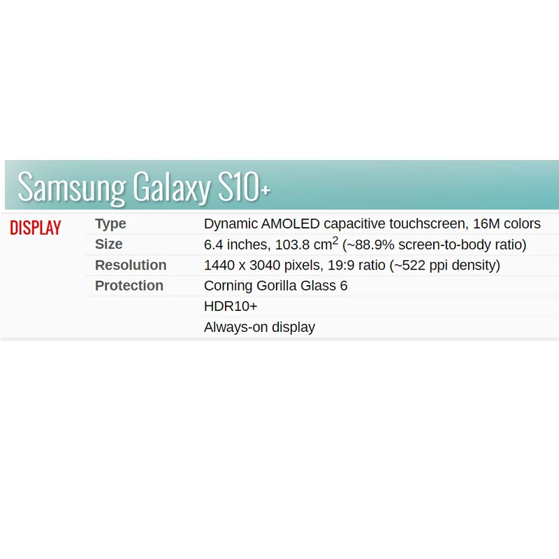 ЖК дисплей Super Amoled 100% ''для SAMSUNG Galaxy S10 Plus 6 4 G975F оригинальный с дигитайзером