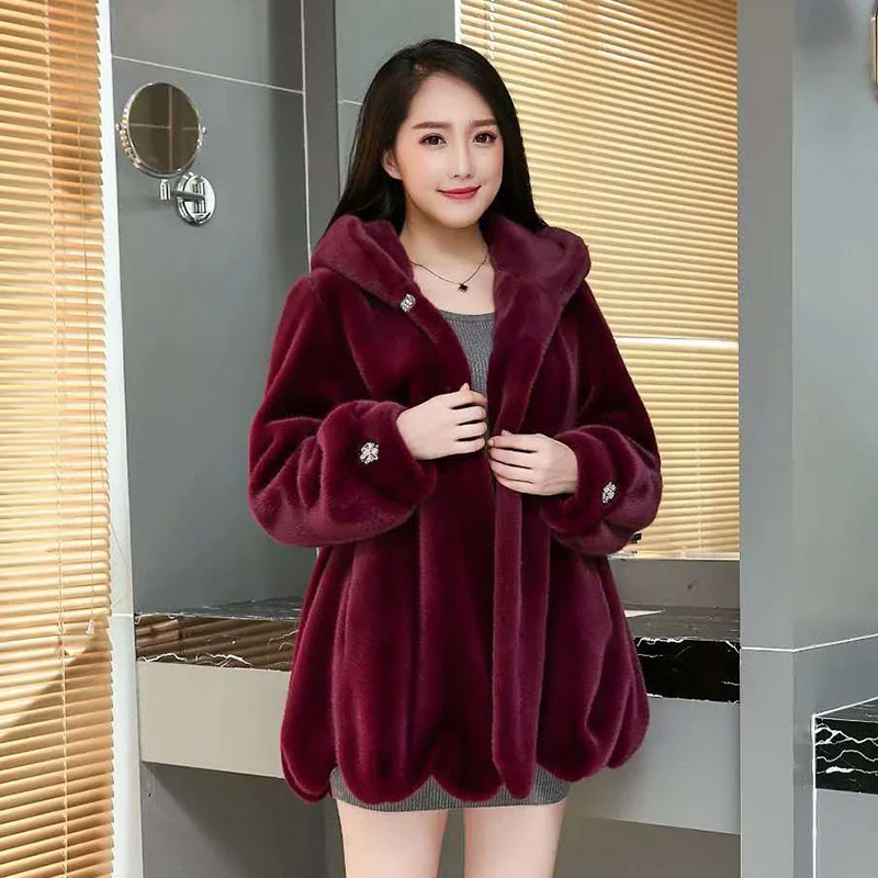 Women real mink coats female mink fur coat genuine long fur coat ladies winter clothes oversize 6xl 5xl 7xl natura fur coats