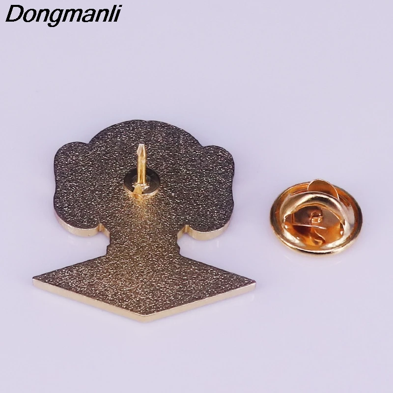 

P4780 Dongmanli Feminist Figure Enamel Pins and Brooches for Women Fashion Lapel Pin Backpack Bags Badge Gifts