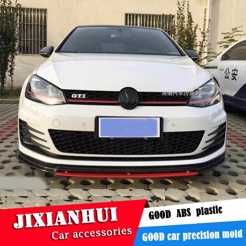 Задний спойлер для Volkswagen GOLF 7 5 задний ABS 2014 2018 передний бампер диффузор защита
