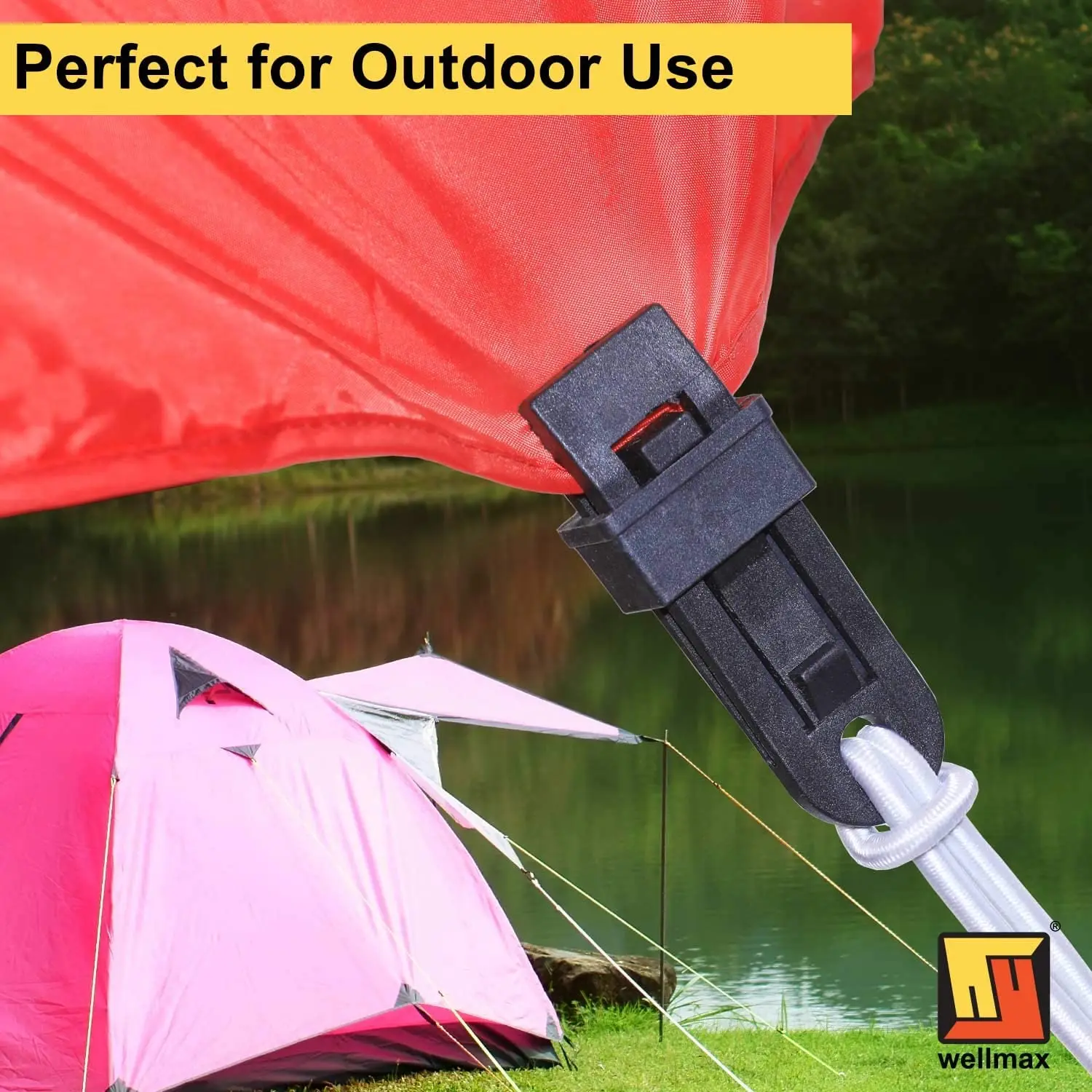 Чехол большого размера 6X для парусины и брезента зажим палатки аксессуар