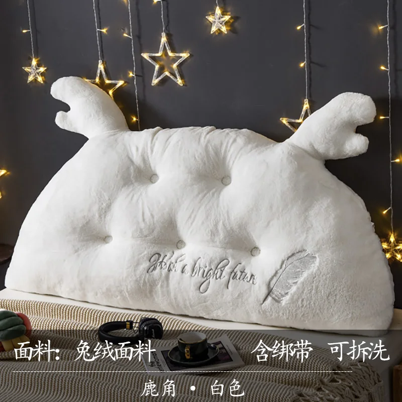 

SongKAum Waschbar nette Cartoon geweih lange Nacht kissen Europischen-stil doppel-seitige kissen doppel hause kissen Tatami