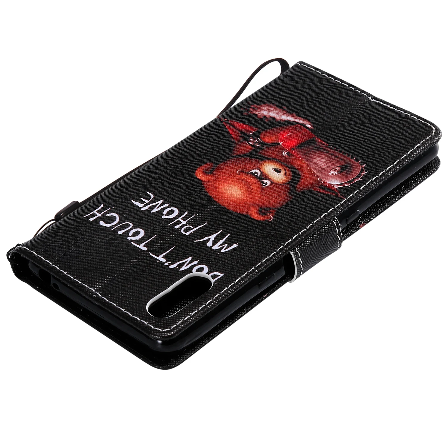 Animal Patterned Flip Wallet Case PU Leather Phone for Samsung galaxy M30 A50 A20 A30 A70 A40 A6S J6 J4 J7 J8 prime J2 core DUO |