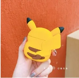 Airpods1/2 Щит сумка для наушников гелевый Чехол японский мультфильм Snorlax Покемон go Покемон, монстр покебол Пикачу