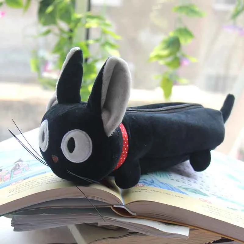 Аниме Кики служба доставки плюшевый пенал Черный кот Миядзаки Хаяо милый чехол