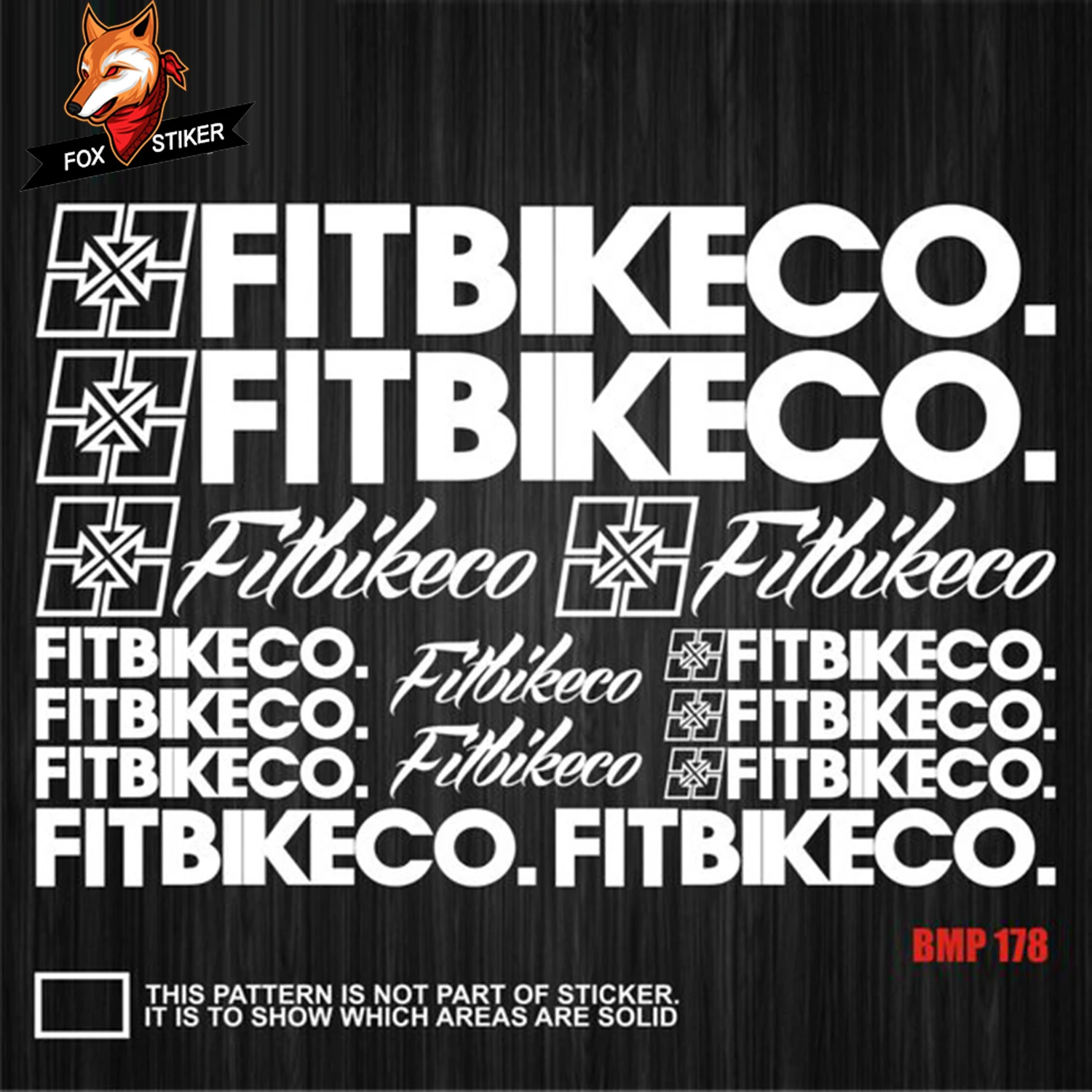 Наклейки на раму велосипеда дорожный велосипед горный ТТ толстый наклейка